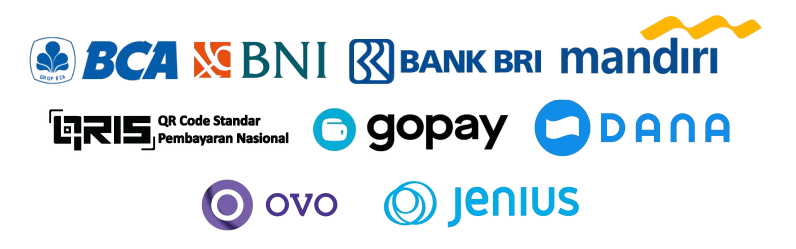 bank lokal, w-wallet, qris